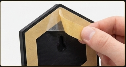Peel tape backing